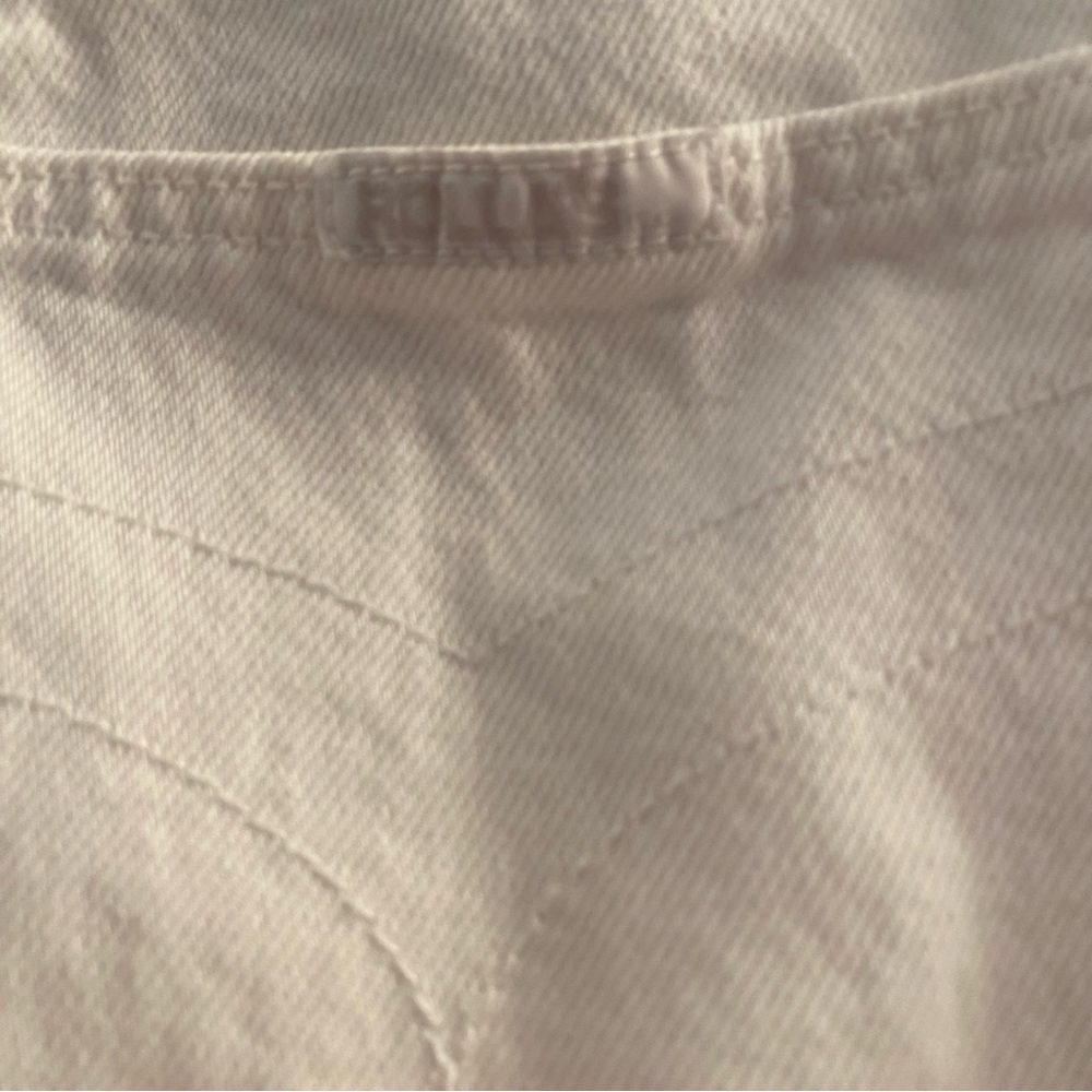 Old Mate White High Rise Wide-Leg Jeans ROLLA - Picture 6 of 8